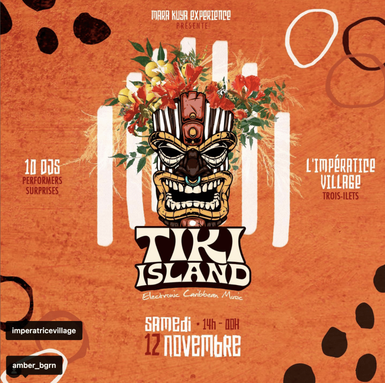 TIKI ISLAND ELECTRONIC CARIBBEAN MUSIC Mouv'